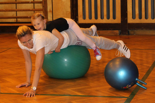 Cvien ve spoluprci se ZU - duben 2013 - Sabinka, maminka a powerball