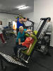 Cvičení ve Fitness HULK - Tonda a cvičitelka Nikol - 7.1. 2017