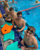 Plavání - leden 2022 - Martin, Honza a Adam